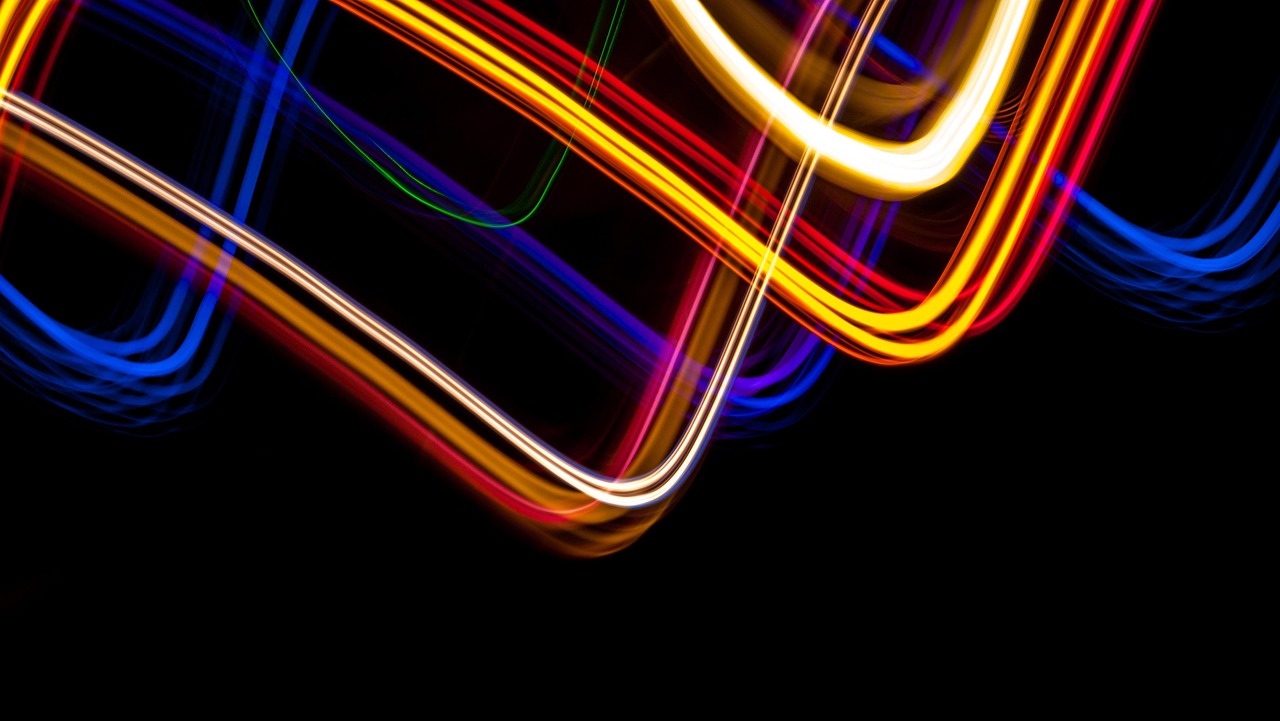 Light painting, blue, red — How Long Does It Take to Learn Poker?