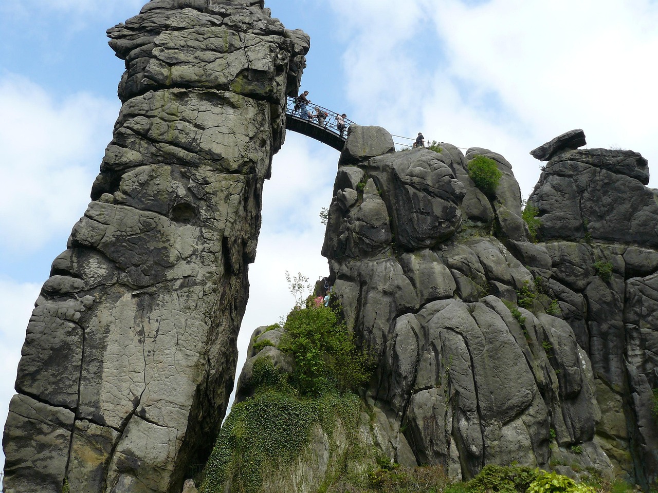 Externsteine, bridge, mountains — How to Read Opponents on Master Poker Tables