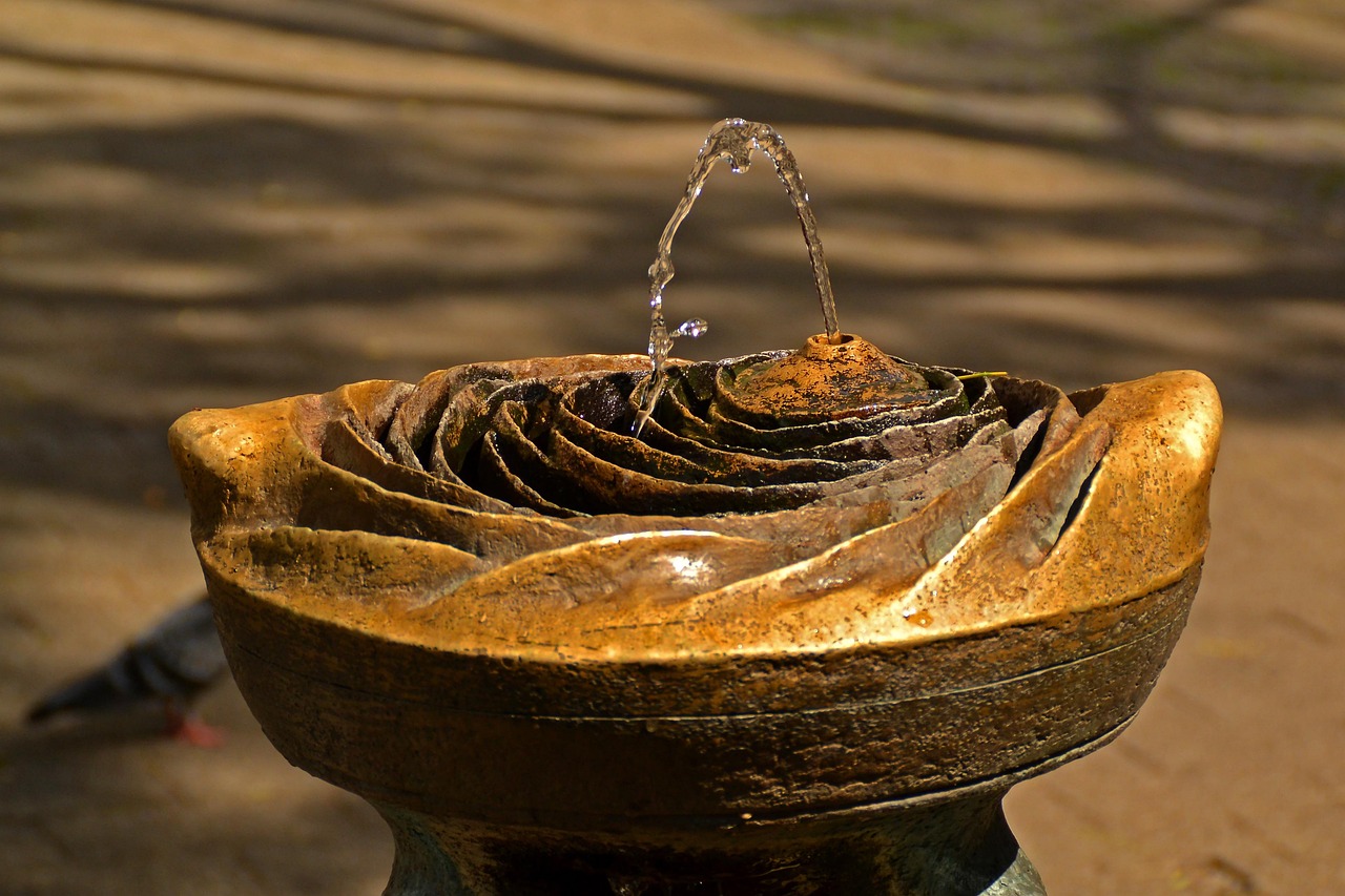 Fountain, water jet, gargoyles — The Replay Poker Journey: From Rookie to Veteran